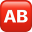 AB button (blood type)