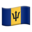 flag: Barbados