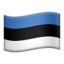 flag: Estonia