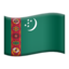 flag: Turkmenistan