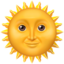 sun with face