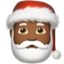 Santa Claus: medium-dark skin tone