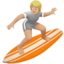 person surfing: medium-light skin tone