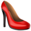 high-heeled shoe