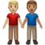 men holding hands: medium-light skin tone, medium skin tone