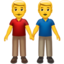 men holding hands