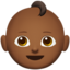 baby: medium-dark skin tone