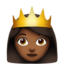 princess: medium-dark skin tone