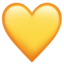 yellow heart