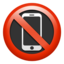 no mobile phones