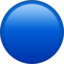 blue circle