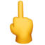 middle finger