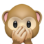 speak-no-evil monkey