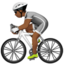 person biking: medium-dark skin tone