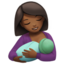 breast-feeding: medium-dark skin tone