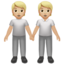 people holding hands: medium-light skin tone