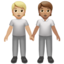 people holding hands: medium-light skin tone, medium skin tone