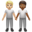 people holding hands: medium-light skin tone, medium-dark skin tone