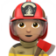 firefighter: medium skin tone