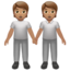 people holding hands: medium skin tone