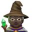 mage: dark skin tone