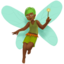 fairy: medium-dark skin tone