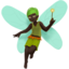 fairy: dark skin tone