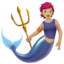 merperson: medium-light skin tone