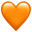 orange heart