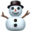 snowman without snow