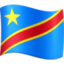 flag: Congo - Kinshasa