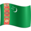 flag: Turkmenistan