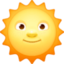 sun with face