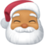 Santa Claus: medium skin tone