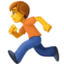 person running