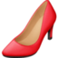 high-heeled shoe