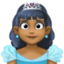 princess: medium-dark skin tone