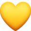 yellow heart