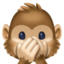 speak-no-evil monkey