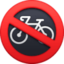 no bicycles