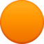 orange circle