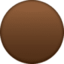 brown circle