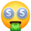 money-mouth face