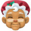 Mrs. Claus: medium skin tone