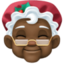 Mrs. Claus: dark skin tone