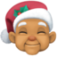 mx claus: medium skin tone