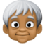 older person: medium-dark skin tone