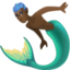 merman: peau foncée