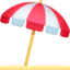 parapluie au sol