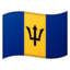 flag: Barbados